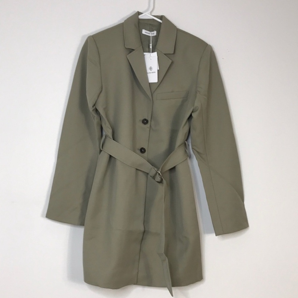 Anine Bing Campbell belted dress size large